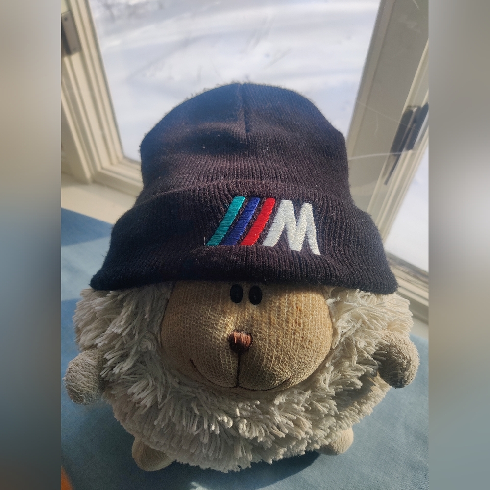 Black Beanie with Colorful Logo